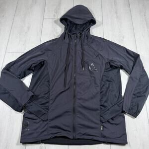 UNDEFEATED Mens Large UACTP Zip Windbreaker Lightweight Package Cordura